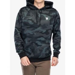 Bluza z kapturem męska Fox Head Camo Pullover Hoodie. Szare bluzy z kapturem męskie FOX, m, bez wzorów, z kapturem. Za 323.99 zł.