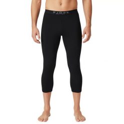 Męskie legginsy termoaktywne 3/4 ze 100% wełny merynosów - Finn 210. Czarne bielizna termoaktywna męska FJORK MERINO, m, bez wzorów, z wełny, narciarskie. Za 479.00 zł.