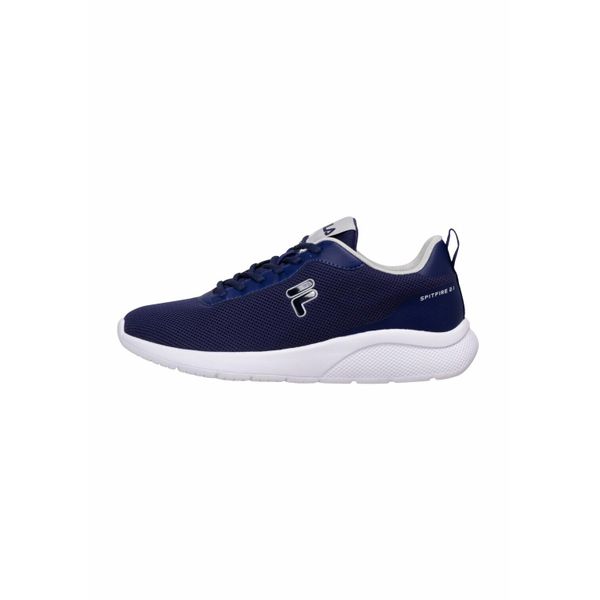 Sneakersy Fila Spitfire. Niebieskie buty sportowe na co dzień męskie Fila, m, bez wzorów, z materiału, bez ramiączek, bez kaptura. Za 179.00 zł.