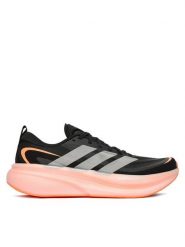 Adidas Buty do biegania Supernova Glide M KJ8760 Czarny. Czarne buty do biegania męskie ADIDAS, bez wzorów, z materiału, bez zapięcia, do biegania. Za 568.99 zł.