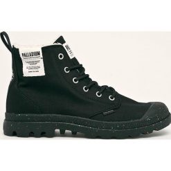 Palladium - Trampki. Czarne trampki męskie Palladium, bez wzorów, z materiału, bez zapięcia. Za 399.90 zł.
