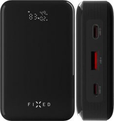 Powerbank Fixed Zen 20 Pro - powerbank z wyświetlaczem LCD, moc wyjściowa 130W, 20000mAh szary. Szare powerbanki Fixed. Za 249.00 zł.