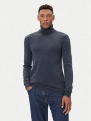 Guess Golf M5BR09 Z0432 Granatowy Regular Fit. Niebieskie swetry męskie Guess, z aplikacjami, z syntetyku, bez kołnierzyka, bez ramiączek. Za 229.99 zł.