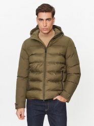 Geox Kurtka zimowa Sapienza M3628J TC175F 1736 Zielony Regular Fit. Zielone kurtki męskie Geox, na zimę, m, bez wzorów, z syntetyku, bez ramiączek, bez kaptura. Za 919.99 zł.