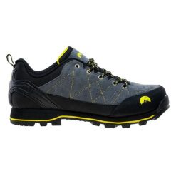Buty trekkingowe Elbrus Tilbur. Czarne buty trekkingowe męskie ELBRUS, bez wzorów, bez zapięcia, trekkingowe. W wyprzedaży za 229.00 zł.