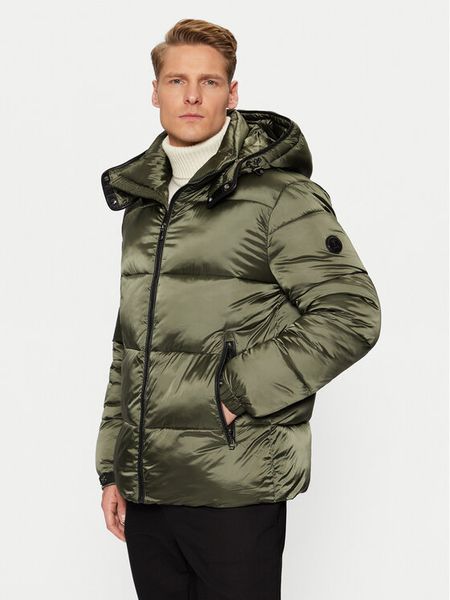 JOOP! Kurtka zimowa 17 JO-125Ambro 30044256 Zielony Regular Fit. Zielone kurtki męskie JOOP!, na zimę, m, bez wzorów, z syntetyku, bez ramiączek, bez kaptura. Za 1,119.99 zł.