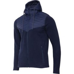 Polar męski PLM002 - ciemny granatowy. Niebieskie bluzy z polaru męskie 4f, z materiału. W wyprzedaży za 169.99 zł.