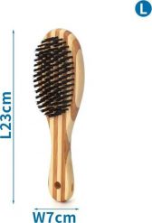 Nobleza Jednostronny grzebień z włosia z nadrukiem zebry Jednostronny grzebień z włosia z nadrukiem zebry. Golarki męskie Nobleza. Za 12.92 zł.