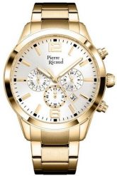 Zegarek męski Pierre Ricaud P97028.1153CH złoty. Żółte zegarki męskie Pierre Ricaud, złote. Za 629.00 zł.
