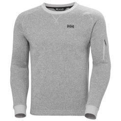 Bluza Helly Hansen Varde. Szare bluzy nierozpinane męskie Helly Hansen, m, bez wzorów, bez ramiączek, bez kaptura. Za 496.50 zł.