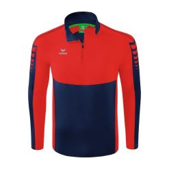 Bluza treningowa Erima Six Wings. Czerwone bluzy nierozpinane męskie Erima, m, bez wzorów, eleganckie, bez ramiączek, bez kaptura. Za 206.50 zł.