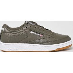 Reebok Classic - Buty CN5776. Zielone buty sportowe na co dzień męskie Reebok Classic, bez wzorów, z gumy, sportowe, bez ramiączek, bez kaptura. W wyprzedaży za 259.90 zł.