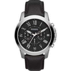 Fossil GRANT Zegarek schwarz/silvercoloured. Zegarki męskie marki Fossil. Za 539.00 zł.
