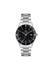 Daniel Wellington Zegarek Iconic Paradigma 40 DW00100822 Czarny. Czarne, analogowe zegarki męskie Daniel Wellington. Za 1,019.00 zł.