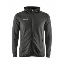 Bluzy treningowa męska Craft Extend Full Zip. Czarne bluzy rozpinane męskie Craft, m, bez wzorów, sportowe, bez ramiączek, z kapturem. Za 316.00 zł.