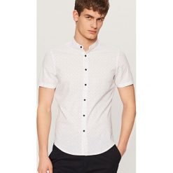 Koszula super slim fit - Niebieski. Koszule męskie marki Reserved. Za 79.99 zł.