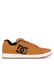 DC Sneakersy GAVELER SN ADYS100574-KWH Brązowy. Brązowe buty sportowe na co dzień męskie DC, m, bez wzorów, ze skóry, bez ramiączek, bez kaptura. Za 175.99 zł.