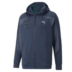Bluza dresowa męska Puma MAPF1. Niebieskie bluzy nierozpinane męskie Puma, m, bez wzorów, z dresówki, bez ramiączek, bez kaptura. Za 311.99 zł.