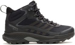 Merrell Speed Strike 2 Mid GTX J037819 Zielone 46. Zielone buty trekkingowe męskie Merrell, bez wzorów, bez zapięcia. Za 533.84 zł.