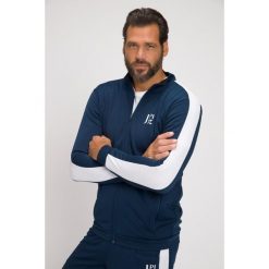 Męska Bluza dresowa Odzież fitness stójka do 8XL. Niebieskia bluzy nierozpinane męskie JAY-PI, m, bez wzorów, z dresówki, bez ramiączek, bez kaptura. Za 343.99 zł.