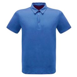 Koszulka Polo Męska Classic. Niebieskie koszulki polo męskie Regatta, l, bez wzorów, sportowe, bez kołnierzyka, bez ramiączek. Za 55.99 zł.