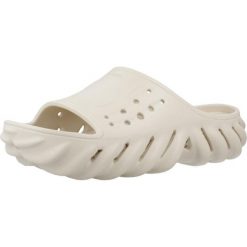 Klapki Crocs Model Echo Slide Kolor Beżowy. Brązowe klapki i japonki męskie Crocs, bez wzorów, z gumy. Za 361.00 zł.