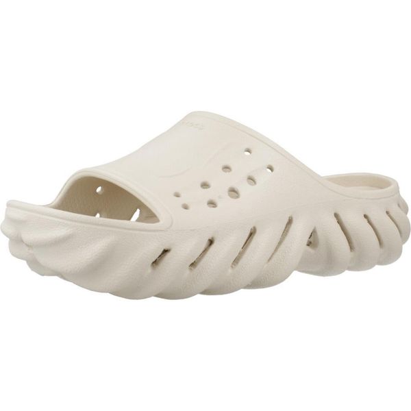 Klapki Crocs Model Echo Slide Kolor Beżowy. Brązowe klapki i japonki męskie Crocs, bez wzorów, z gumy. Za 362.00 zł.