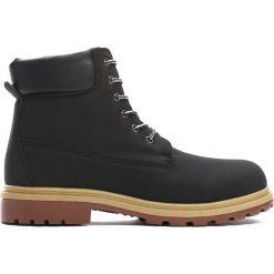 Czarne Trapery Perambulation. Czarne buty zimowe męskie marki Born2be. Za 74.99 zł.
