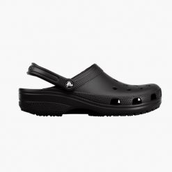 Chodaki CROCS klasyczne. Czarne sztyblety męskie Crocs, bez obcasa, bez zapięcia. Za 179.99 zł.