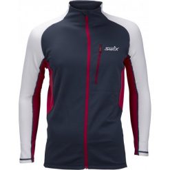 Swix Bluza Męska Dynamic Niebieski/Biały M. Bluzy bez kaptura męskie marki Swix. Za 345.00 zł.