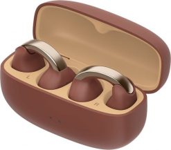 Open Ear Nearphone True Wireless Headphones - Maroon. Czerwone słuchawki bluetooth Jvc. Za 545.42 zł.