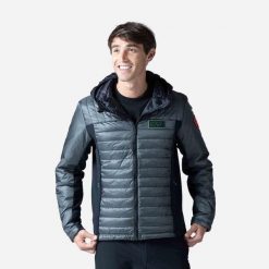 Kurtka puchowa męska Rossignol Hero Hybrid Light. Szare kurtki męskie Rossignol, m, bez wzorów, z puchu, sportowe, bez ramiączek, bez kaptura. Za 1,550.00 zł.