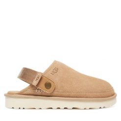 Klapki Ugg. Brązowe klapki i japonki męskie UGG, bez wzorów. Za 559.99 zł.