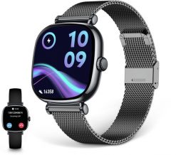 Ksix Smartwatch IRIA, Black. Czarne zegarki smartwatch KSIX. Za 439.95 zł.