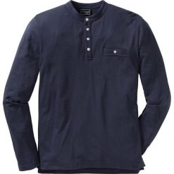 Shirt z długim rękawem Regular Fit bonprix ciemnoniebieski. Niebieskie koszulki męskie z długim rękawem bonprix, z długim rękawem. Za 32.99 zł.