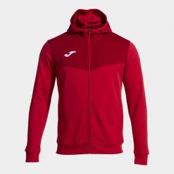 Bluza dresowa z kapturem Joma Campus Street. Czerwone bluzy nierozpinane męskie Joma, m, bez wzorów, z dresówki, sportowe, bez ramiączek, z kapturem. W wyprzedaży za 244.55 zł.