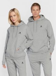 Converse Bluza Unisex Go-To Embroidered Star Chevron 10024509-A06 Szary Standard Fit. Szare bluzy nierozpinane męskie Converse, m, bez wzorów, z bawełny, retro, bez ramiączek, bez kaptura. Za 179.99 zł.