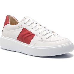Sneakersy GEOX - U Ottaya B U927BB 08554 C0050 White/Red. Buty sportowe na co dzień męskie Geox. W wyprzedaży za 329.00 zł.