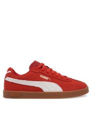 Puma Sneakersy Puma Club II Era Suede For All Time Red- 400717 08 Czerwony. Czerwone buty sportowe na co dzień męskie Puma, m, bez wzorów, ze skóry, bez ramiączek, bez kaptura. Za 209.99 zł.