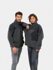 Jack Wolfskin Polar Maarweg Jkt 1711241 Szary Regular Fit. Szare bluzy z polaru męskie Jack Wolfskin, m, bez wzorów, z polaru, sportowe, bez ramiączek, bez kaptura. Za 509.99 zł.