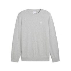 Bluza sportowa męska Puma Ess Elevated Tr. Czarne bluzy nierozpinane męskie Puma, l, bez wzorów, sportowe, bez ramiączek, bez kaptura. Za 140.99 zł.