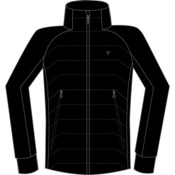 Kurtka narciarska Silvini Grado. Czarne kurtki narciarskie i snowboardowe męskie Silvini, bez wzorów, bez kaptura, rowerowe. Za 429.00 zł.