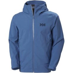 Kurtka przeciwdeszczowa męska Helly Hansen Verglas 3L. Kurtki męskie Helly Hansen, l, bez wzorów, casualowe, bez ramiączek, bez kaptura. Za 499.99 zł.