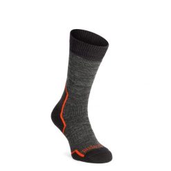 Skarpety trekkingowe ridgedale Explorer HW Merino Comfort Boot. Szare buty trekkingowe męskie Bridgedale, bez wzorów, bez zapięcia, na fitness i siłownię. Za 77.99 zł.