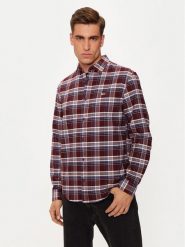 Tommy Jeans Koszula DM0DM19648 Czerwony Regular Fit. Czerwone koszule męskie Tommy Jeans, m, bez wzorów, z bawełny, bez kołnierzyka, bez ramiączek. Za 219.99 zł.