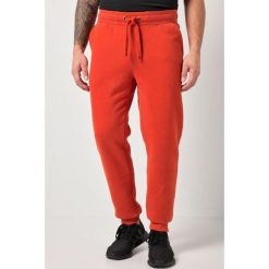 Męskie Spodnie dresowe ściągane sznurkiem nowoczesny krój do roz. 8XL. Brązowe spodnie dresowe męskie JAY-PI, bez wzorów, z bawełny, długie. Za 239.99 zł.