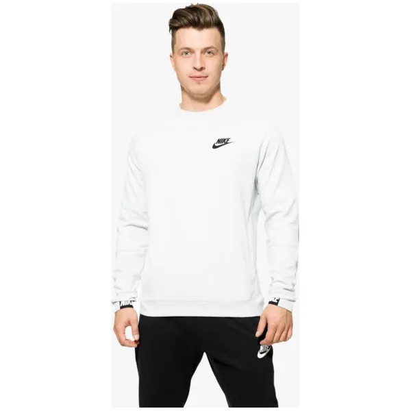 Nike Bluza M Nsw Av15 Crw Flc , szary, rozmiar XL. Szare bluzy nierozpinane męskie Nike, m, bez wzorów, z bawełny, bez ramiączek, bez kaptura. W wyprzedaży za 179.99 zł.
