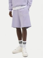 Jack & Jones Szorty sportowe Vesterbro 12252251 Fioletowy Relaxed Fit. Fioletowe szorty sportowe męskie Jack & Jones, bez wzorów, z syntetyku, sportowe. Za 89.99 zł.