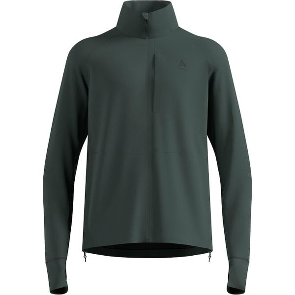 Kurtka ocieplana Odlo Jacket ZEROWEIGHT PRO WARM REFLECTIVE. Szare kurtki treningowe męskie Odlo, bez wzorów, bez kaptura, do biegania. Za 859.99 zł.