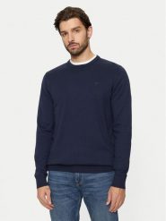 Lee Sweter 112357427 Granatowy Regular Fit. Niebieskie kardigany męskie Lee, l, bez wzorów, z bawełny, bez ramiączek. Za 179.99 zł.